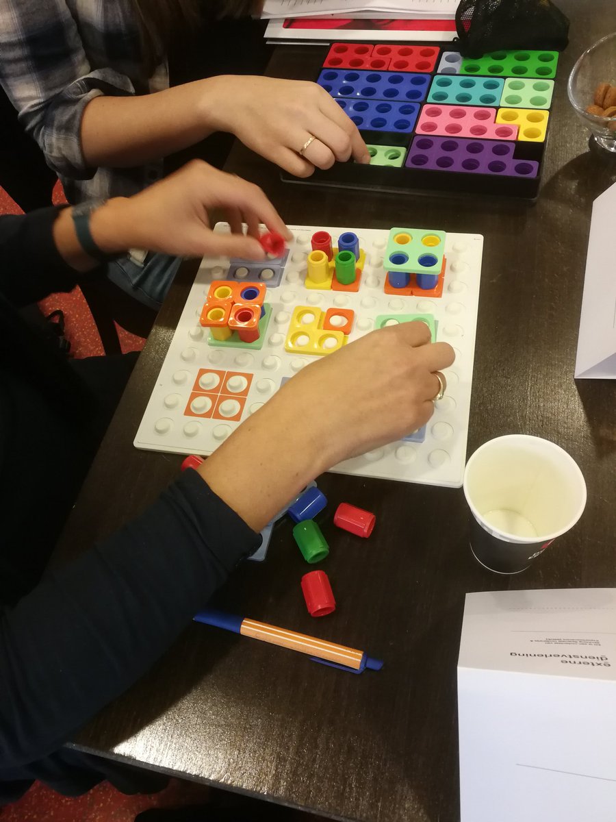 IngeSSOE's tweet photo. Vandaag, in Zwolle, aan een enthousiaste groep mensen de training Numicon Brede Basis gegeven. Ze kunnen morgen direct aan de slag met de nieuwe handleiding en de oefeningen. @AgnesSSOE #Numicon https://t.co/GWPCHd4ScO
