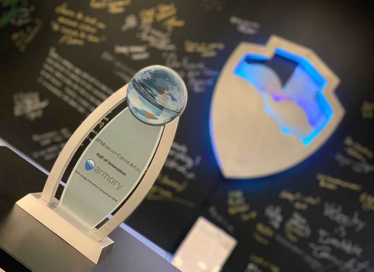 drodio's tweet image. Happy to announce that @cloudarmory  has been honored by JP Morgan Chase. We were just inducted into @JPMorgan's Hall of Innovation for the work we're doing to help JPMC drive best-in-class software innovation, with Spinnaker: blog.armory.io/armory-inducte…