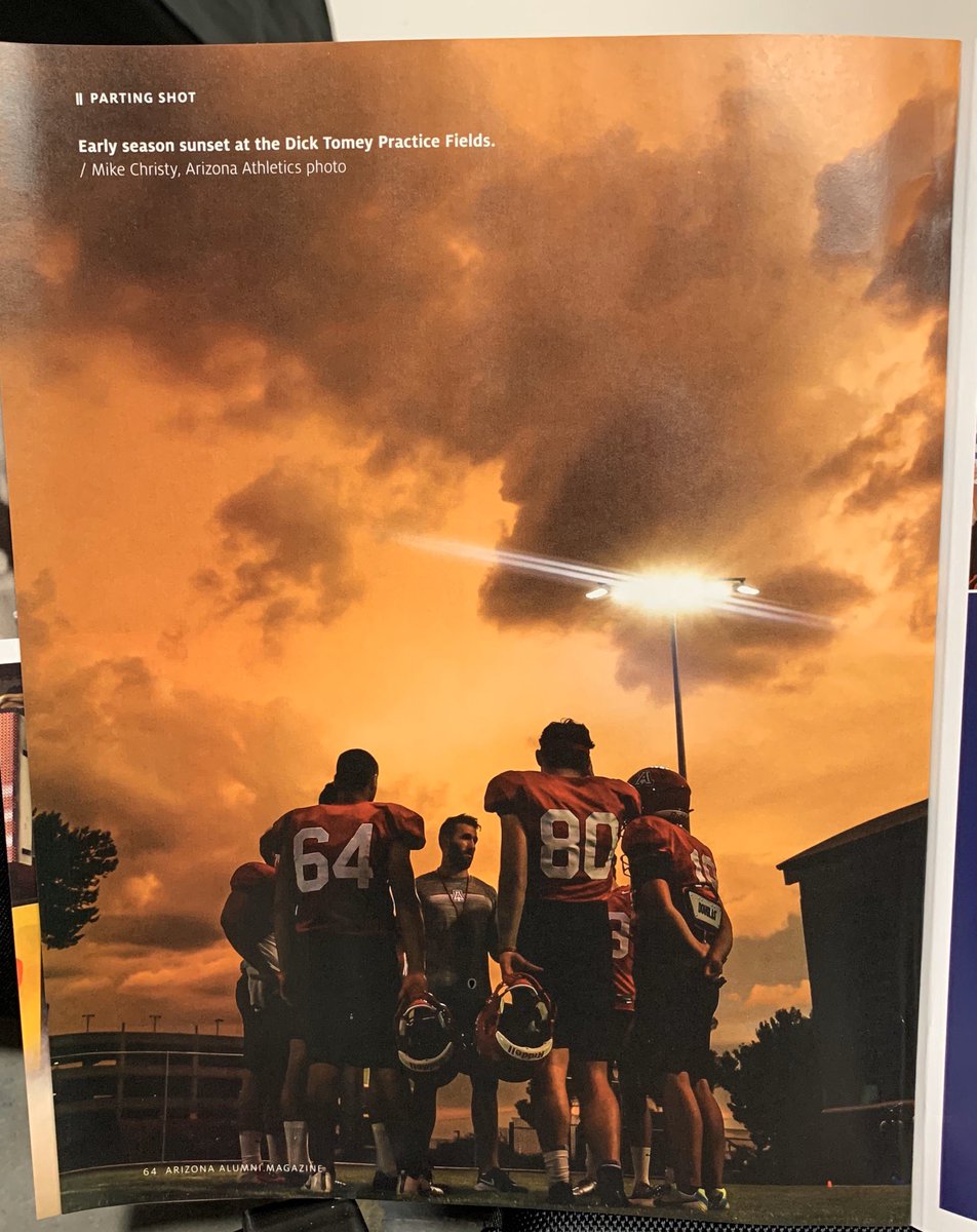wildcatphotog's tweet image. Thanks to @arizonaalumni for featuring @AZATHLETICS and @UArizonaPix in the Fall Alumni Magazine edition! #BearDown
