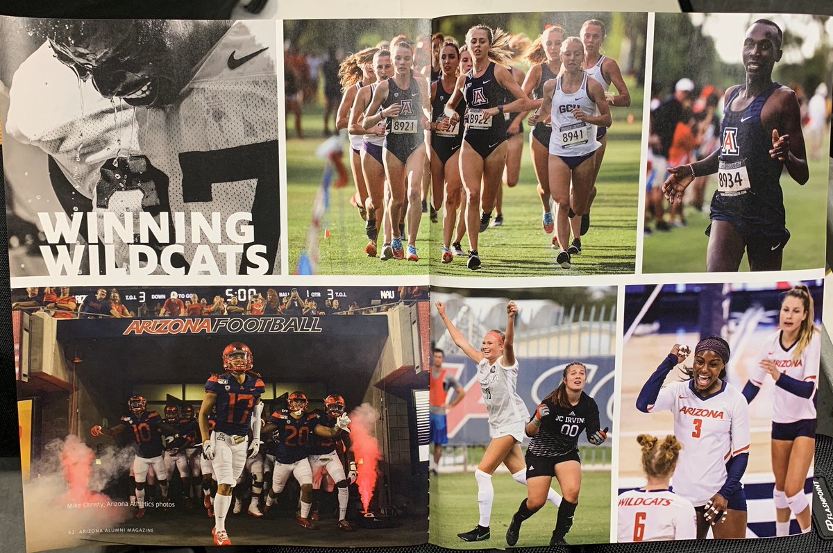 wildcatphotog's tweet image. Thanks to @arizonaalumni for featuring @AZATHLETICS and @UArizonaPix in the Fall Alumni Magazine edition! #BearDown