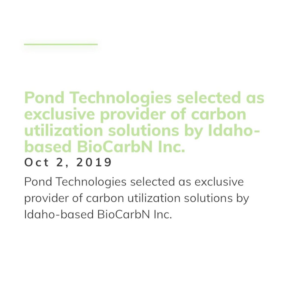 [PRESS RELEASE]

Pond Naturals to partner with the Toronto Wolfpack subsidiary HowlBrands on developing CBD-Astaxanthin consumer products.

pondtech.com/media-releases…

@rugbystrengthcbd @torontowolfpackofficial

#astaxanthin #cbd #greentech