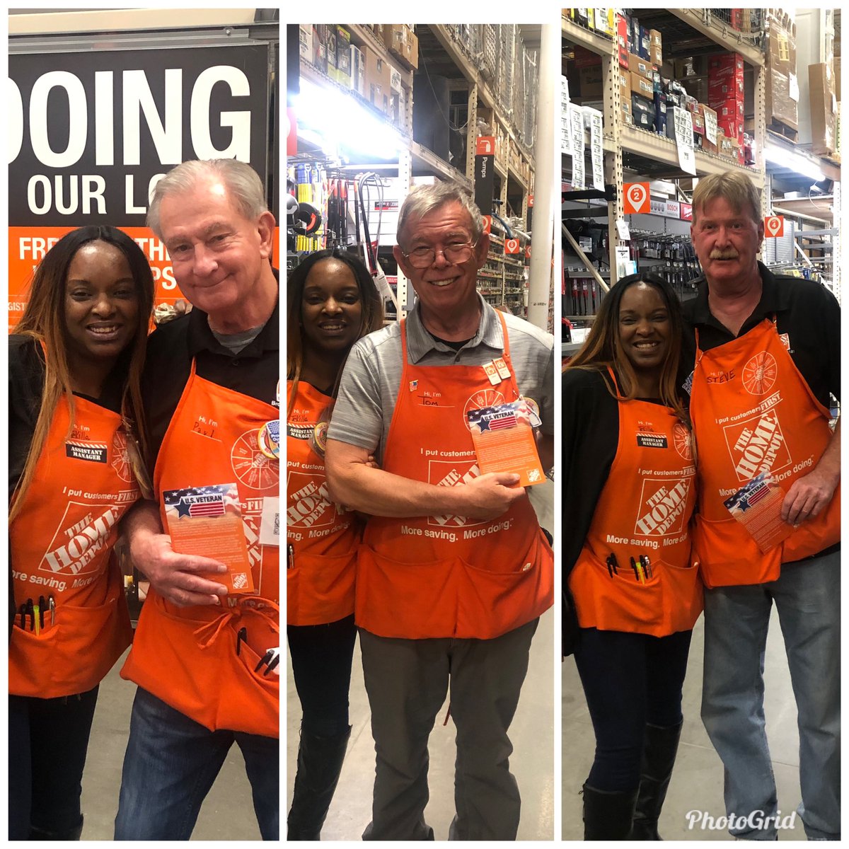 Some more of our veterans at 4181! Thank you for your service Paul, Tom, and Steve!! 🇺🇸🇺🇸 @Bob_Roselli @tekillabrooks #Broomallsbest
