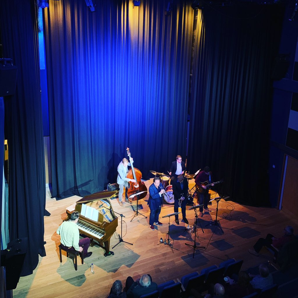 WellsMaltings's tweet photo. The Gardner Sextet celebrating Pete and Conte Candoli. Great jazz blues for a cold November night
#jazz #blues #petecandoli #contecandoli #gardnersextet #wellsnextthesea #wellsnextthesealife #music https://t.co/f0GE7oITqm