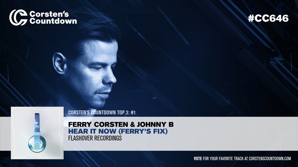 ResonationRadio's tweet photo. 12. And for the 2nd week at #1: This is the #FerrysFix of “Hear It Now” by @FerryCorsten &amp; Johnny B! [@FlashoverRec] #CC646 https://t.co/QudZqRiPkP https://t.co/GBcviGTyzZ