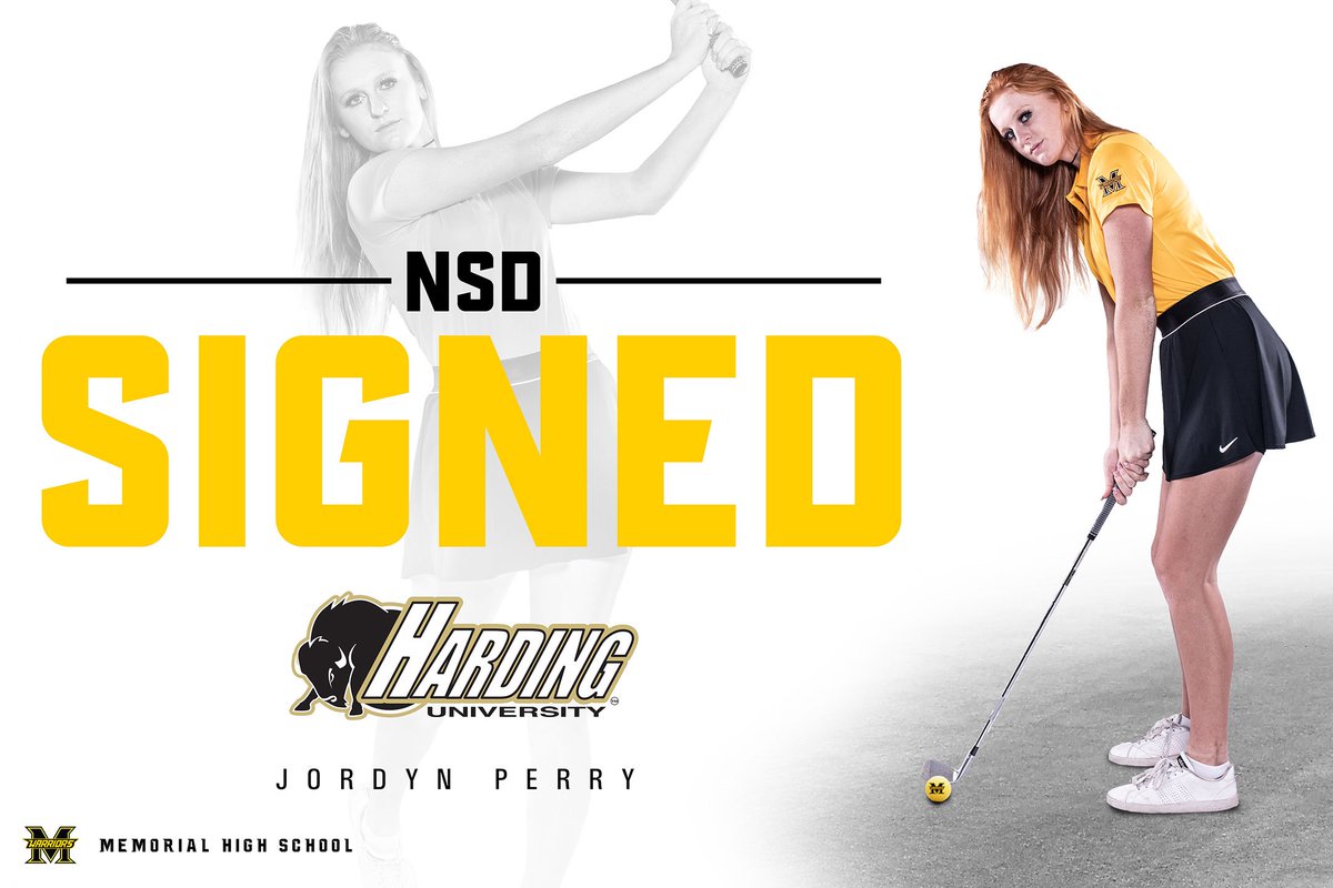 Congrats! @jordynperrygolf <a href="/MHSWarriorGolf/">Memorial HS Golf</a>
