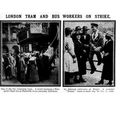 5. And it also created to a female workforce large enough that an argument over a wage increase in a Willesden bus garage could cripple the entire London transport system before spreading around the country.