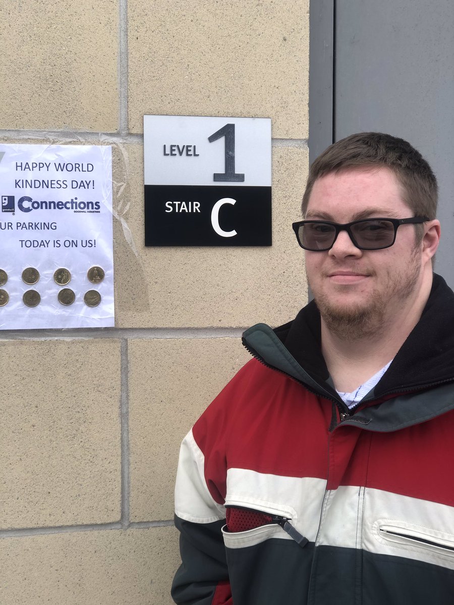 Goodwillconnect's tweet image. Goodwill Connections was out and about today celebrating and promoting World Kindness Day. 
#worldkindnessday2019
#randomactsofkindness
#bekindeveryday