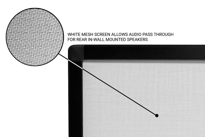 AVAD_LLC's tweet photo. The Maestro Screen from SCRN Brand is the answer to any home theater needs! Sporting a ½” outer bezel with a heavy-duty aluminum frame, nearly invisible Maestro acoustic transparent mesh, and black mesh scrim to prevent light leakage, it’ll be the talk of the neighborhood! https://t.co/wYV0VFIwgu