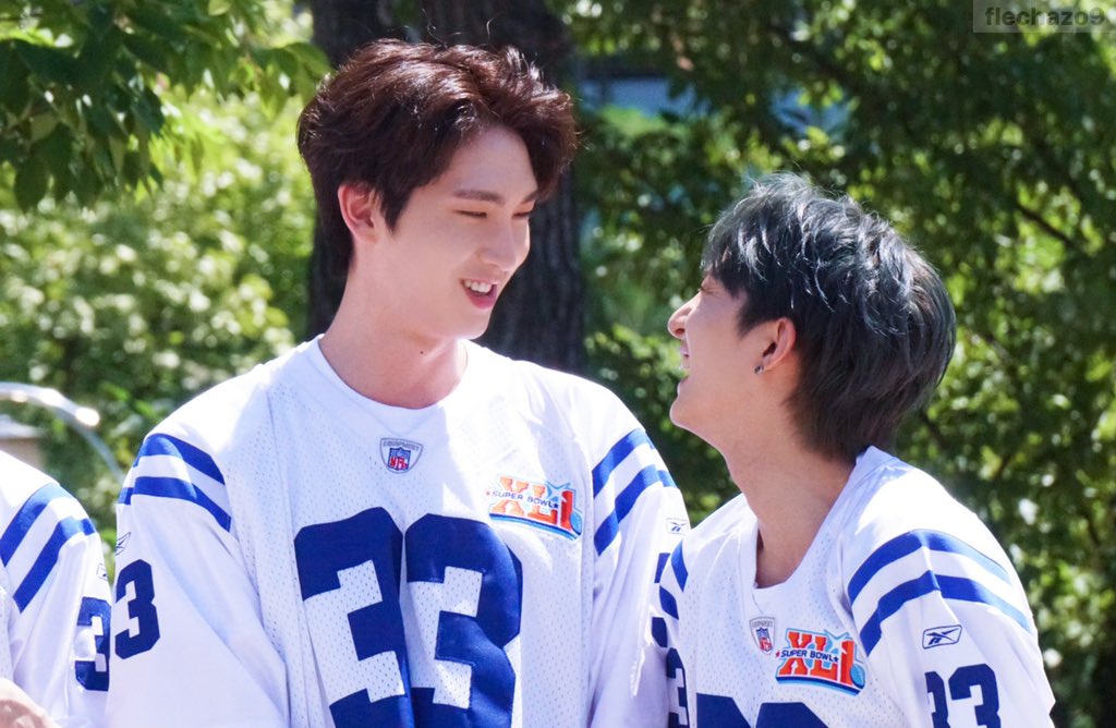  the most sexiest thing about shinwon is that he will do anything to make people laugh, especially our hot sexy leader 