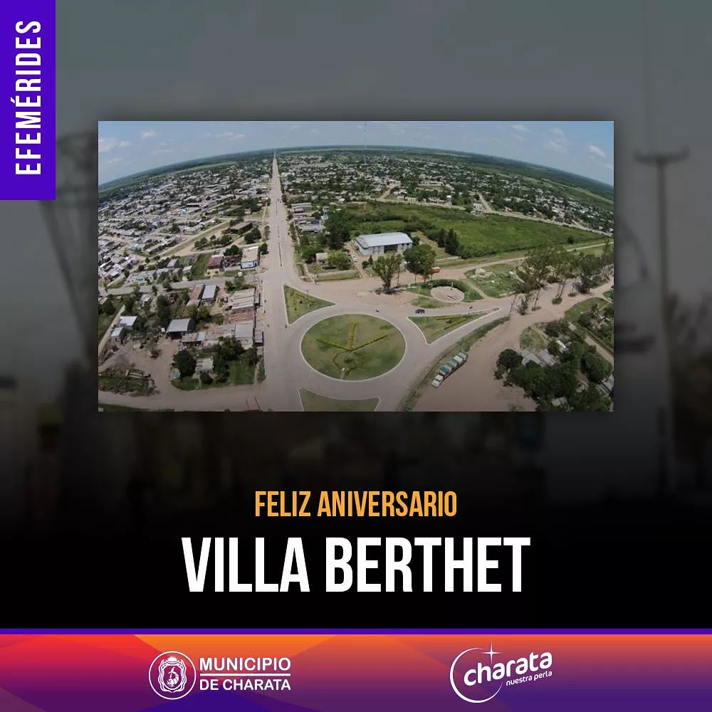 🎉Villa Berthet celebra hoy, su 88º aniversario.🎉