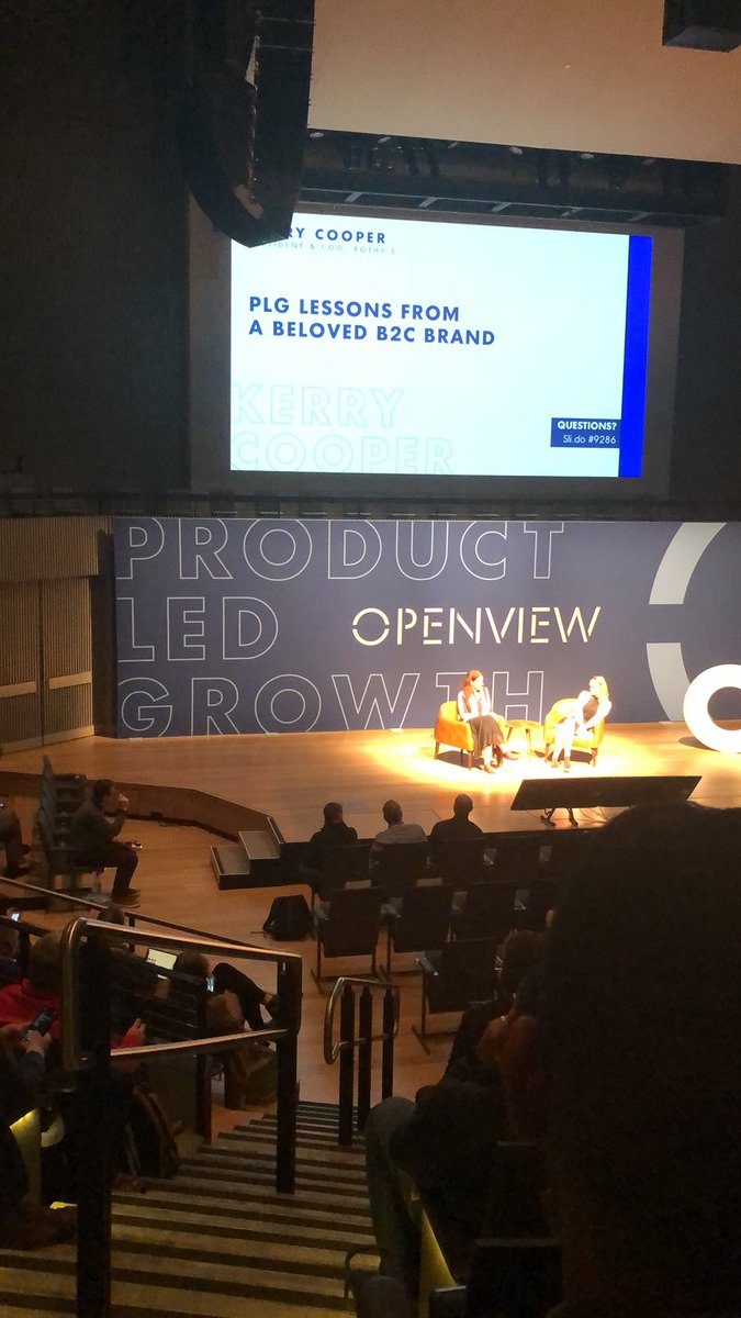 LuigiCongedo's tweet photo. Fun crowd and great content at the @OpenViewVenture conference in SF #PLGsummit19 - thanks for the invitation! https://t.co/Mz5VlrGvYS