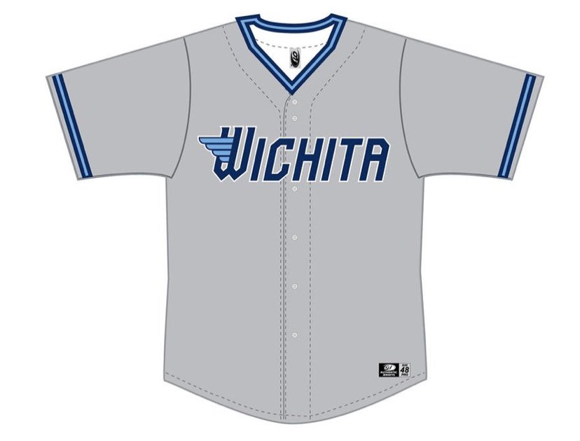 FOFProspects's tweet image. These are the @WindSurgeIct’s home white and road gray jerseys along with two alternates.

#Marlins | #RepYour2020