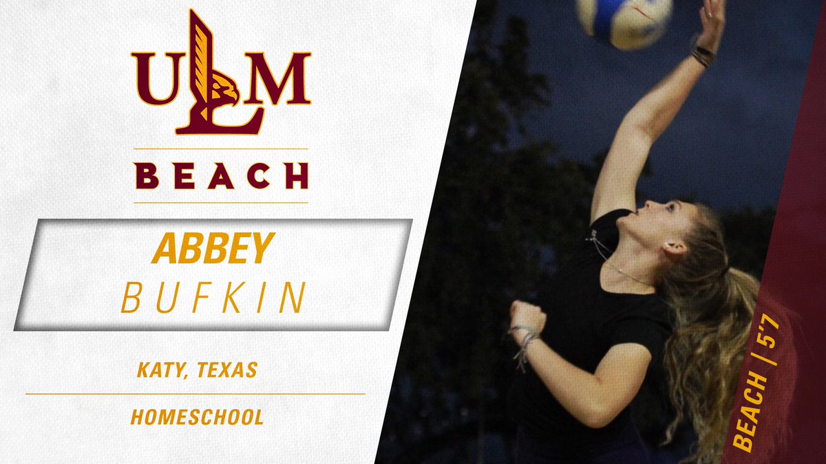 ULM_BeachVB's tweet photo. Our next @ULM_BeachVB signee for 2020 is from Katy, TX...welcome to the Bayou, Abbey Bufkin!! @AbbeyBufkin #TheBestIsOnTheBayou #HawkYeah #SandyHawks https://t.co/tNZnUc1wdz