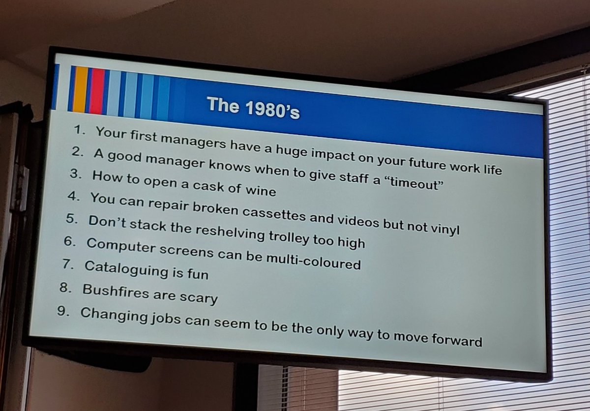 misskokolib's tweet image. There is a lot to learn throughout a #Library career! 💛 #LibTech19