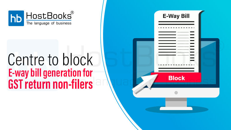 HostBooksIndia's tweet photo. From 17 November onwards, in an attempt to curtail tax leakage, the tax department is planning to block the facility of e-way bill generation for #GST return non-filers. https://t.co/DRldbGDjye #eWayBillGeneration #GSTReturn #eWayBill #GSTUpdate #HostBooks #EasyGSTwithHB https://t.co/A8eBmZYAJx