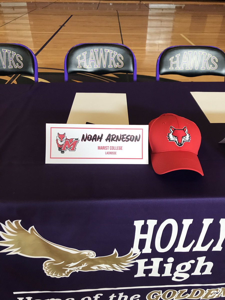 twolaxbros's tweet photo. Congratulations to all of Noah’s past, present and future teammates on signing their NLI’s today. Cherish the moment and keep grinding! For those who have not signed yet,don’t give up on your dream! @Marist_MensLax take good care of my boy! https://t.co/At8Q2WV45v