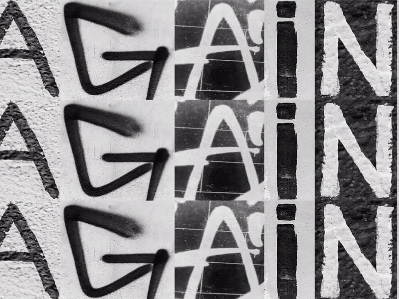 This typeface was made from the Berlin Wall's graffiti ow.ly/hx0m50xaexM