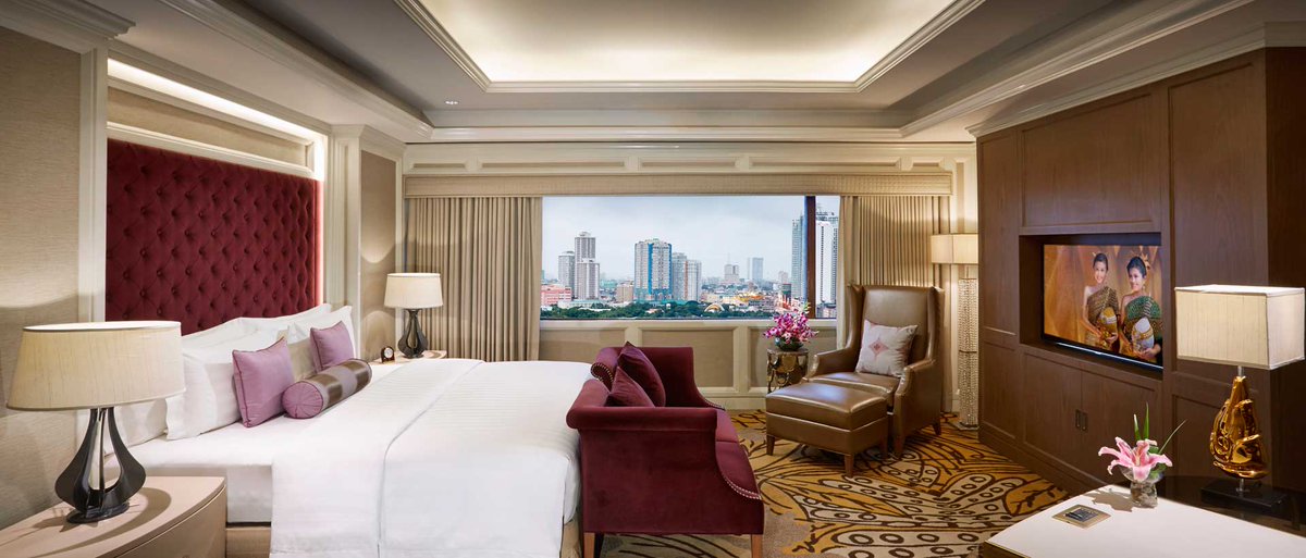 paradisesonline's tweet photo. The Dusit Thani Manila´s Presidential Suite is the preferred home away from home for dignitaries and guests who desire the very best. 

#DusitThaniManila #DusitThani #Manila #visitthephilippines #itsmorefuninthephilippines #travelgram #travelph #filipino #philippinestravel https://t.co/FUT6DZFSDA