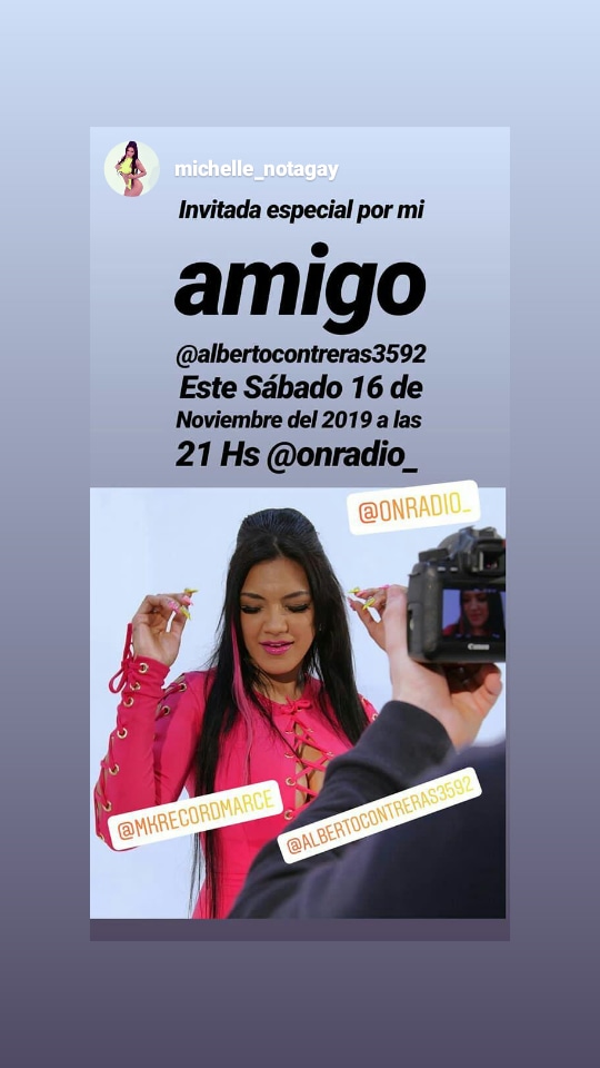 alberto7219's tweet photo. Este Sábado 16 de Noviembre del 2019 a las 21 Horas #SoñandoporlaVida #Entrevista a #VerónicaNotagay y #Luam en #OnRadio con la Conducción de Alberto Contreras Donde El Protagonista sos Vos. @alberto7219 @VeronicaNotagay @LuamProduciendo @OnRadioOk. https://t.co/GjvdmlKUGX