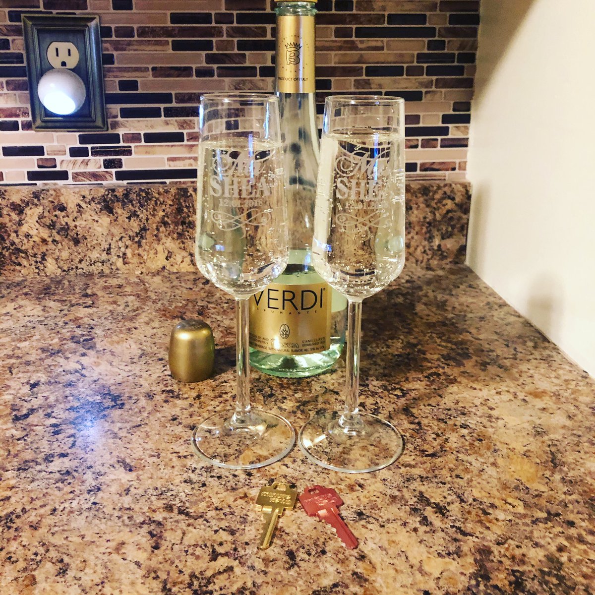 teeethompson's tweet photo. Today Jimmy and I closed on our first home &amp; we couldn’t be happier! #homesweethome 🤗🏠❤️ https://t.co/EJMQ3HMk4p