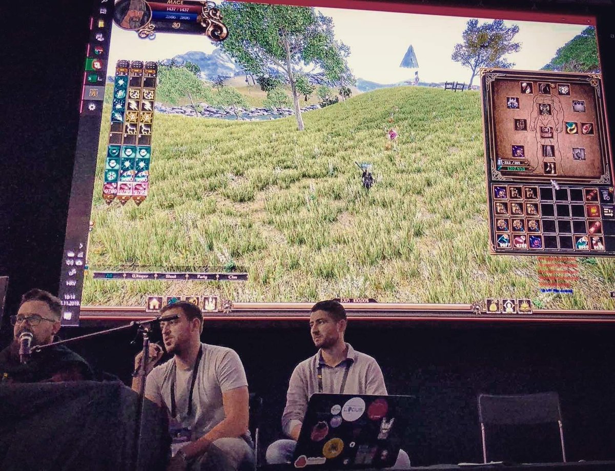 asteidus's tweet photo. Today you had an opportunity to see Asteidus played on stage at 

@RebootInfogamer 2019 - powered by A1🎮🎮

If you have missed it, you will have another chance on Saturday on indie stage☝🎤

#indiedev #gamedev #MMORPG #free2play https://t.co/LurwdjhSPs