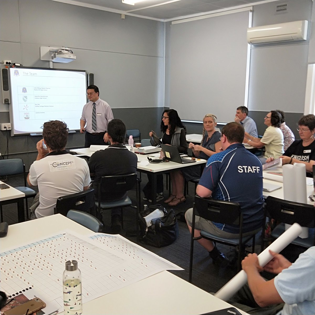 xqmeng's tweet photo. Sharing student learning experiences in @MathsInTrades Pathway. Evidence show that develop-practise-demonstrate-deploy cycle in @MathsInTrades enhances learning outcomes and prepares students for the #SkillsPathway #Engaging_Maths https://t.co/iJkErNmaig