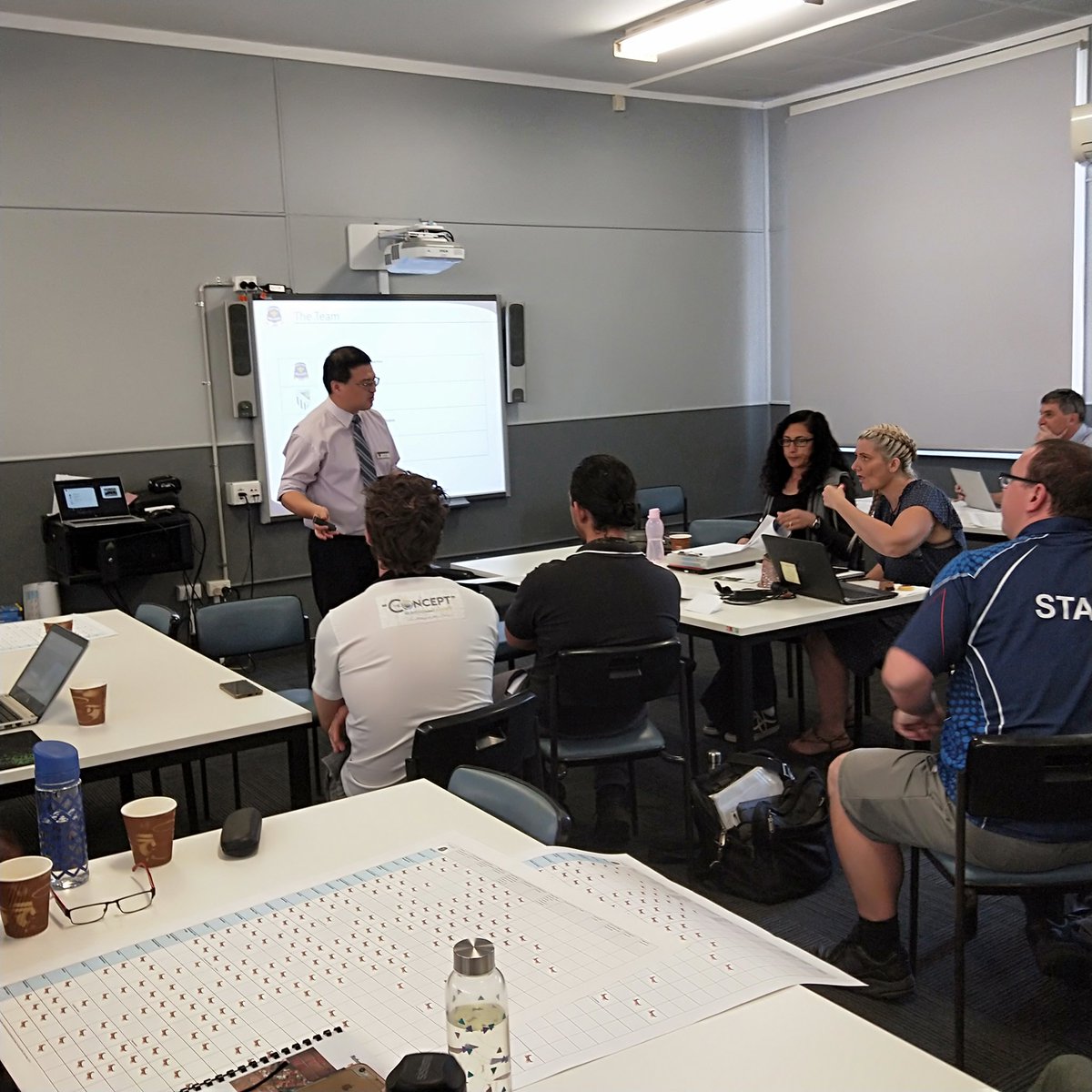 xqmeng's tweet photo. Sharing student learning experiences in @MathsInTrades Pathway. Evidence show that develop-practise-demonstrate-deploy cycle in @MathsInTrades enhances learning outcomes and prepares students for the #SkillsPathway #Engaging_Maths https://t.co/iJkErNmaig
