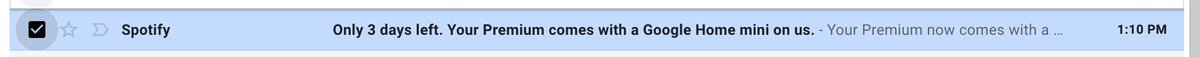 "Subject: Only 3 days left. Your Premium comes with a Google Home mini on us."