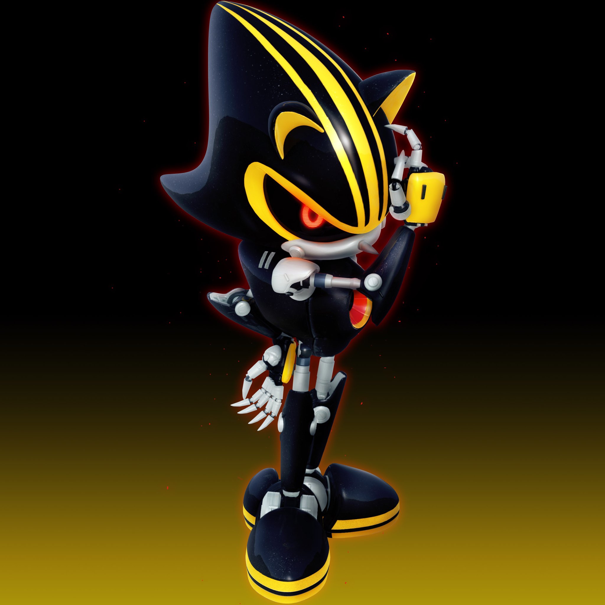 Nibroc.Rock on X: I this pretty cool unused Metal Sonic render
