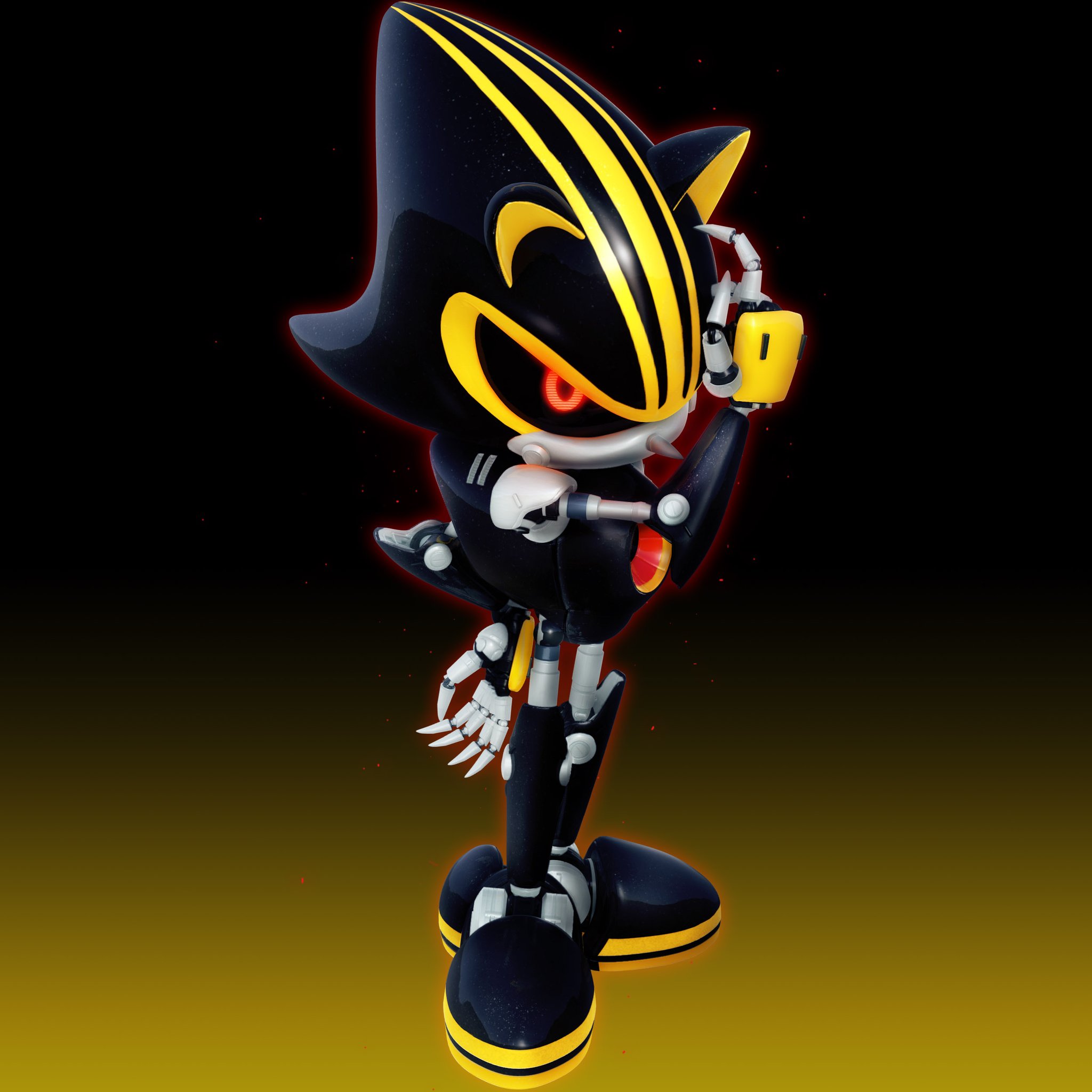 Nibroc.Rock on X: Heeeereee's Super Neo Metal Sonic! I've guess I