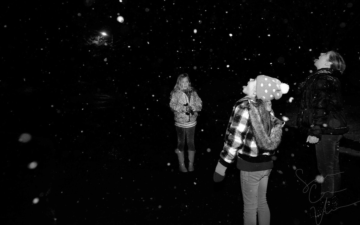 SaraDCorce's tweet photo. Archive throwback---
Snow falls in February 2013, Augusta, Georgia. Weird, right?
---
Also, the temps are dropping tonight and I'm not prepared for winter in Maryland. ---
#nikond3s #nikkor2470 #strobedit #flash #bw #featurehunt #itwascold #portfolio https://t.co/sVtxF0rBZS
