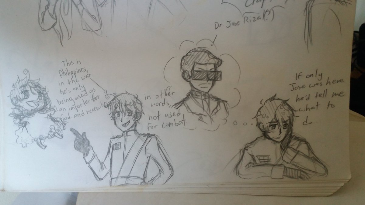 During the process of freeing up some space, I found my 2014 sketchbook. Aaah....hetalia days HAHAHA