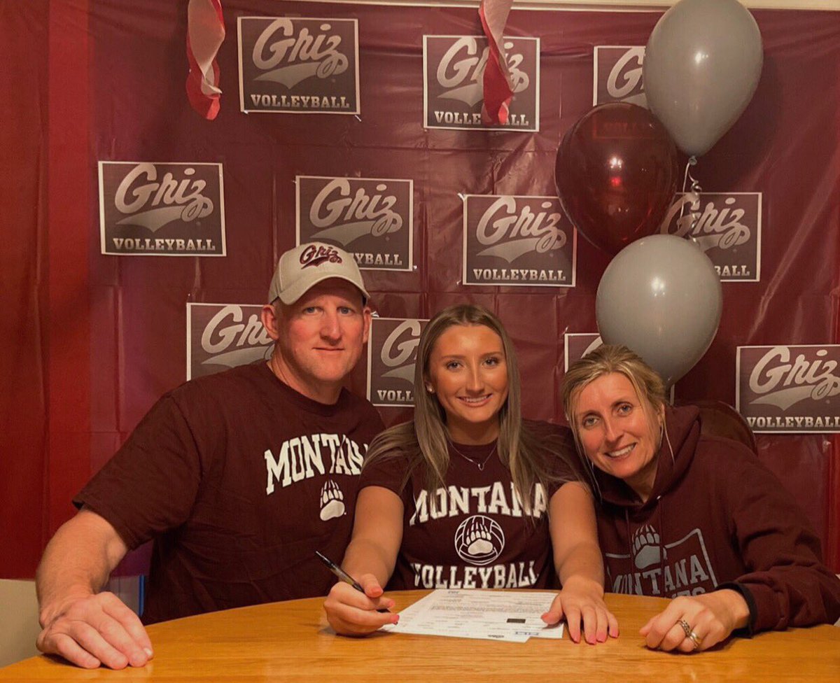 NPJCLUB's tweet photo. Congratulations to NPJ's Madi Chuhlantseff, officially a University of Montana Grizzly! #NationalSigningDay #NLI https://t.co/pBfFWGhTMq