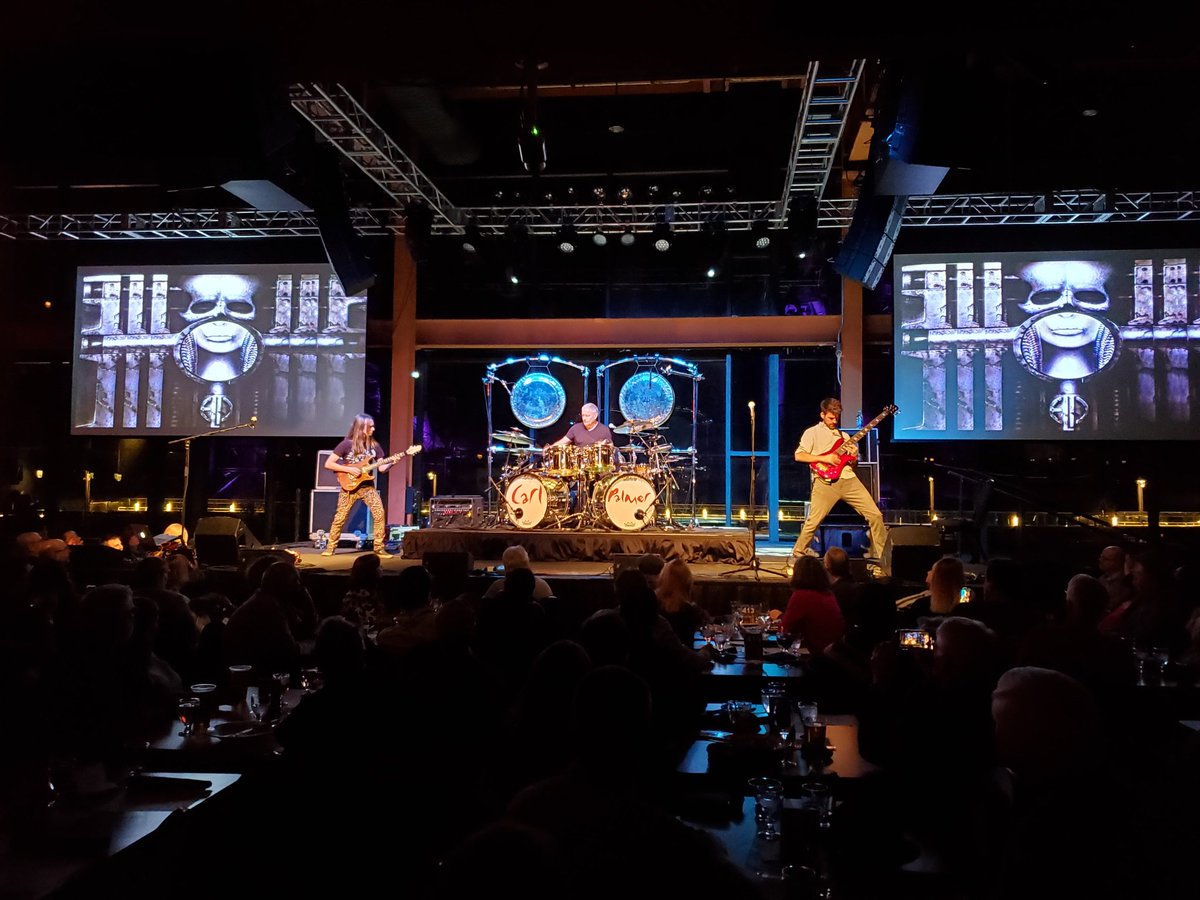 Edconcert's tweet photo. One of the greatest drummers ever @ELP_carl keeping the incredible music of Emerson Lake & Palmer alive! #WelcomeBackMyFriends to @SteelStacks such a great show! https://t.co/33eYqeNYgS