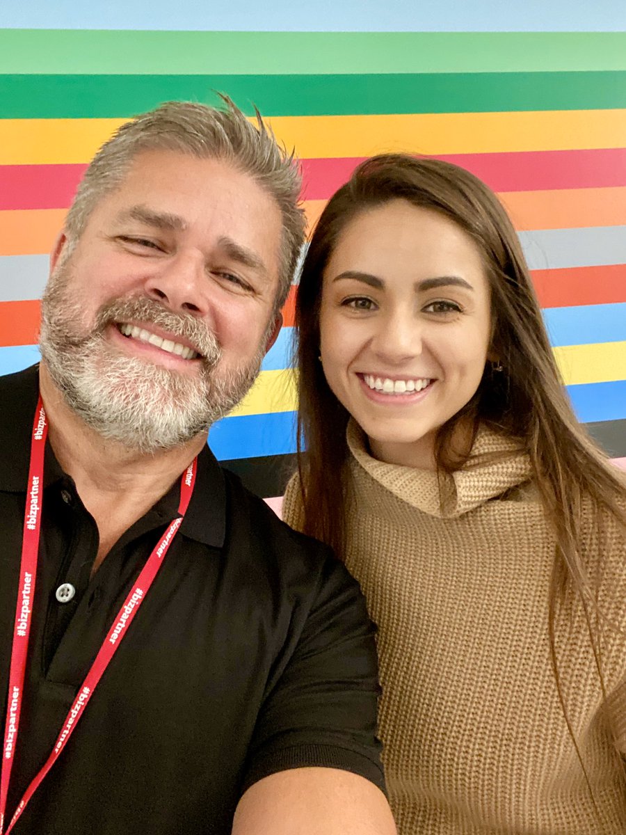 rsmets's tweet photo. Great day at #Twitter for #BringYourParentsToWorkDay with my amazing @AliSmets https://t.co/eiLpRDVA00