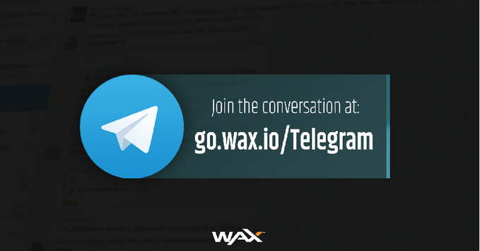 WAX.io tweet media