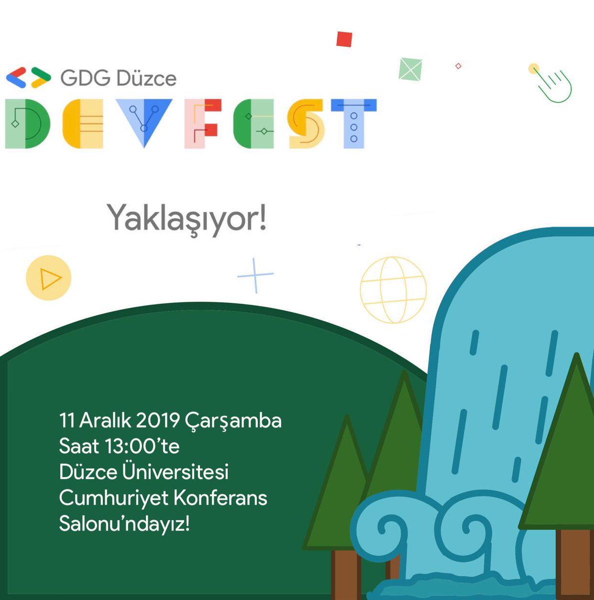 DevFest Düzce'19 yaklaşıyorr🎉🎉
