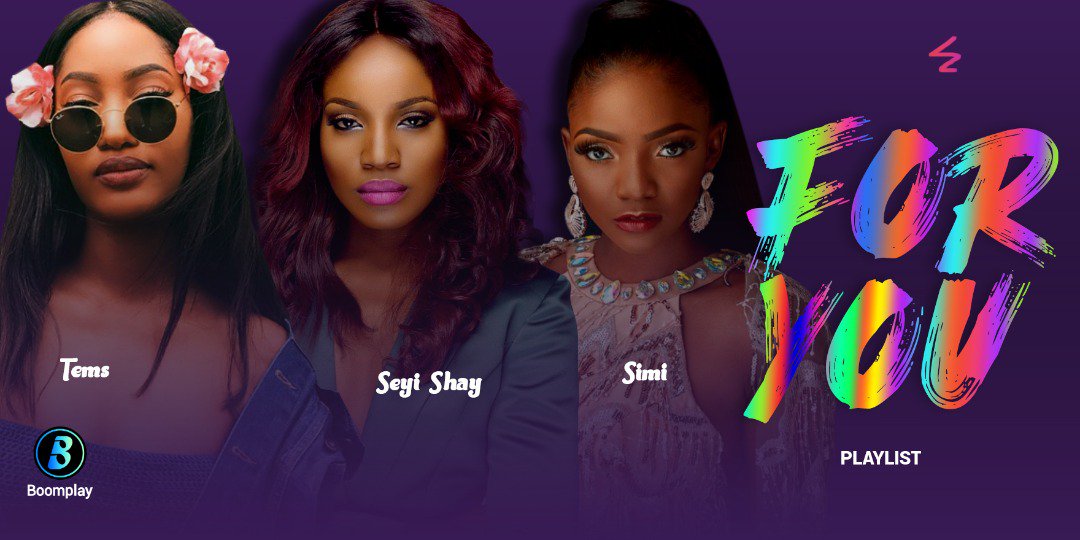 Tracklist1. @IAMSUMMERWALKER- Come Thru2. Meghan Trainor-Workin' On It3. @iamseyishay - Gimme Love4. @TeniEntertainer - Billionaire 5. @mahalia - Simmer Listen to it 👉🏽http://Boom.lnk.to/ForYou #ForYou #Boomplaymusic #WCW