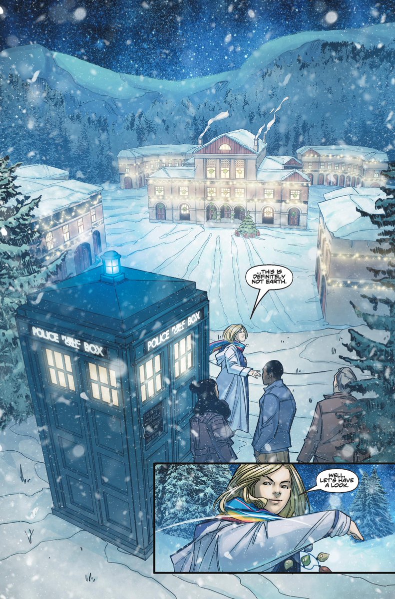 Doctor Who Comic Art tweet media