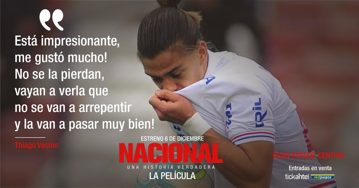 PasionTricolor1's tweet photo. @CNdeFlapelicula Hasta el 17/11 podes aprovechar el 20% de descuento  (acumulable al resto de las promociones) en tus entradas para vivir esta fiesta el próximo 6/12 en el Gran Parque Central 🙌🏻 https://t.co/k3g0MOO6pQ