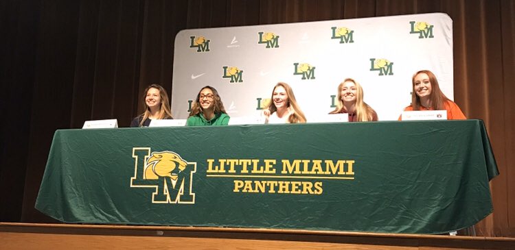 LM_Athletics's tweet photo. 📝 Congrats!!! #PanthersRising 

S. Masterson ⚽️ @LMURailsplitter 
Gabbi Gordon ⚽️ @marshallu 
Alyssa Weisbrodt ⚽️ @purduefw 
Alivia Conte 🥎 @ucwv_athletics
Kelsey Schmidt 🥎 @AuburnSoftball https://t.co/cxS3ROTyoi