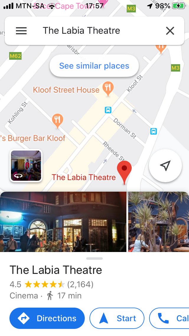 No business like show business, I guess. #CapeTown