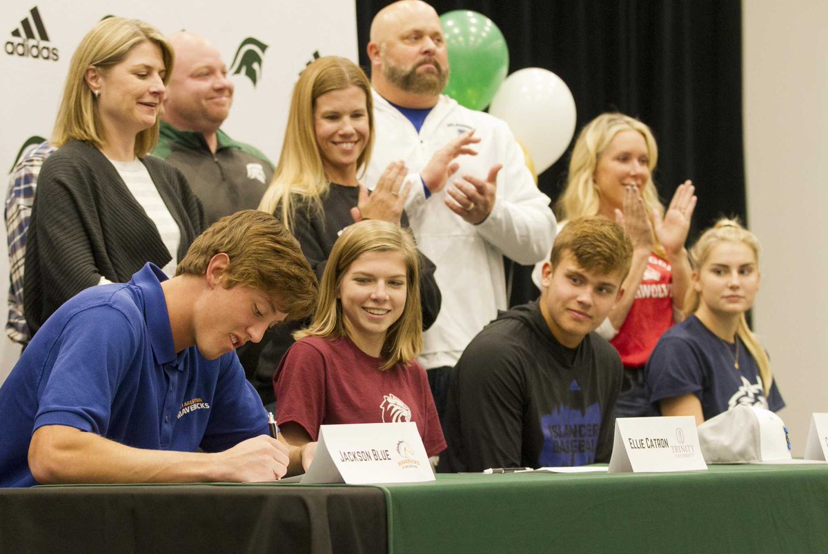 ConroeSports's tweet photo. SIGNING DAY: TWCA sees four sign with colleges https://t.co/6KsDW2WPyT https://t.co/6sHwKXYlmQ