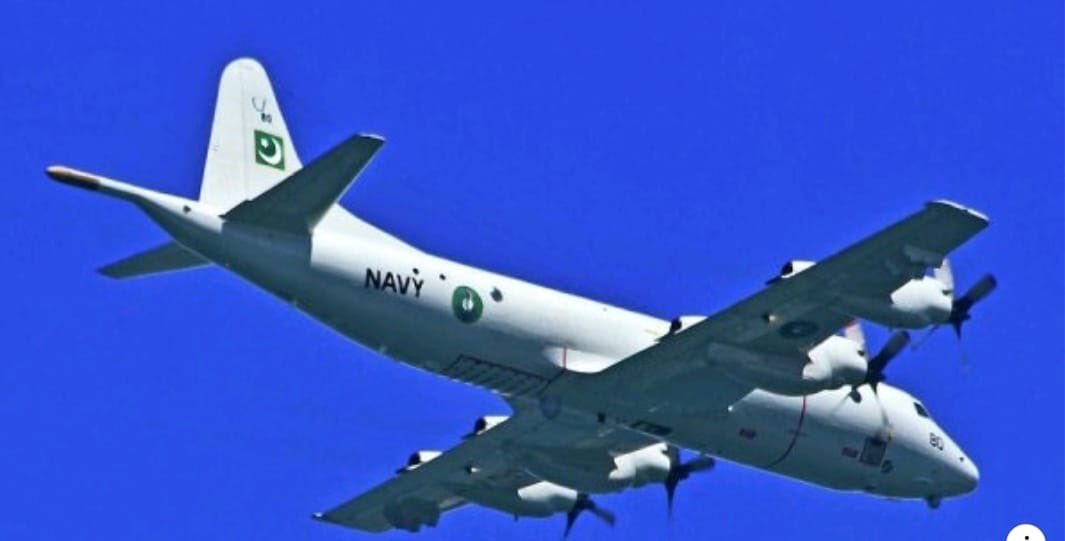 Pakistan Navy's P-3 Orion spy plane