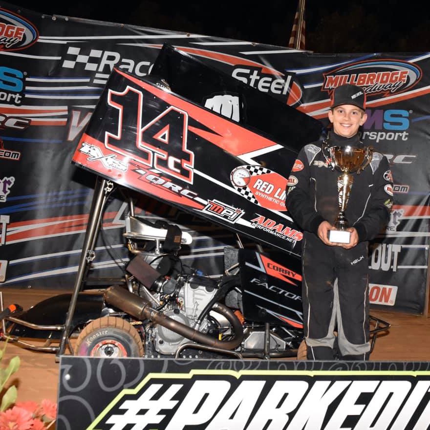 FactoryQRC's tweet photo. Congrats to @SJCorryRacing on picking up the Intermediate Track Championship @millbridgespeedway! Sam had a dominating season driving his Factory QRC A-51 Kart. #winningwednesday
#webuiltitfirst #webuilditbest #webuildwinners #QRCwinningsince1985 https://t.co/LTYVoGsr5K