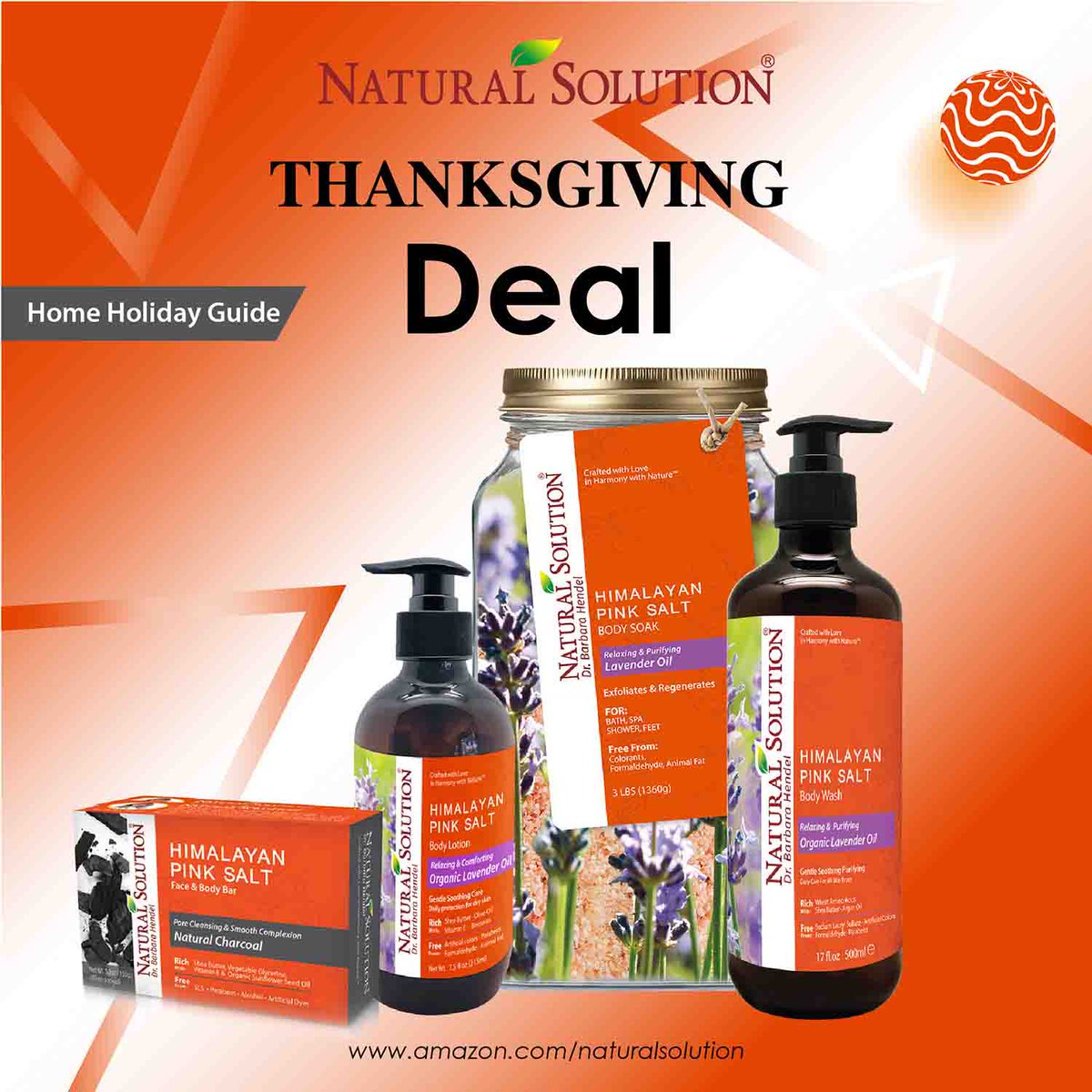 Natural_Solu's tweet photo. Shop Amazon's #NaturalSolution Pre-Thanksgiving Deal
Grab the deal before it expire because it is Limited time  #HomeHolidayGuide Deal
Like &amp; Share this offer
Link: https://t.co/co58ONF5h3
#thanksgiving #thanksgivingdeal #pinksalt #skincare #personalcaregiftset #bathspagiftset https://t.co/eVevlVy7ek