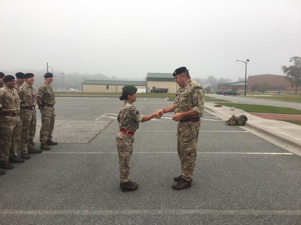 OC65Sqn's tweet photo. One of the greatest privileges as an OC. Congratulations on promotion LCpl G, LCpl W and LCpl R @65FdSpSqn @Kinloss_Bks @Proud_Sappers #Sapperfamily https://t.co/ncUqph1q2k