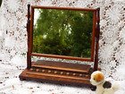 Antique Victorian Mahogany Dressing Table tilting Mirror Jewelry box Vanity Best Ever! £280.00 #vanitymirror #victorianjewelry #antiquevanity ebay.to/34WyglS