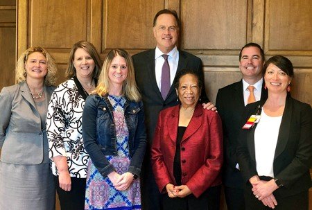 It was our privilege to recently host national nursing leader Linda Burnes Bolton, DrPH, RN, FAAN.  "UH nursing has a true commitment to doing whatever it takes to achieve UH goals &amp; outcomes," she said. "A passion for patient care excellence exists across the system." #UHProud