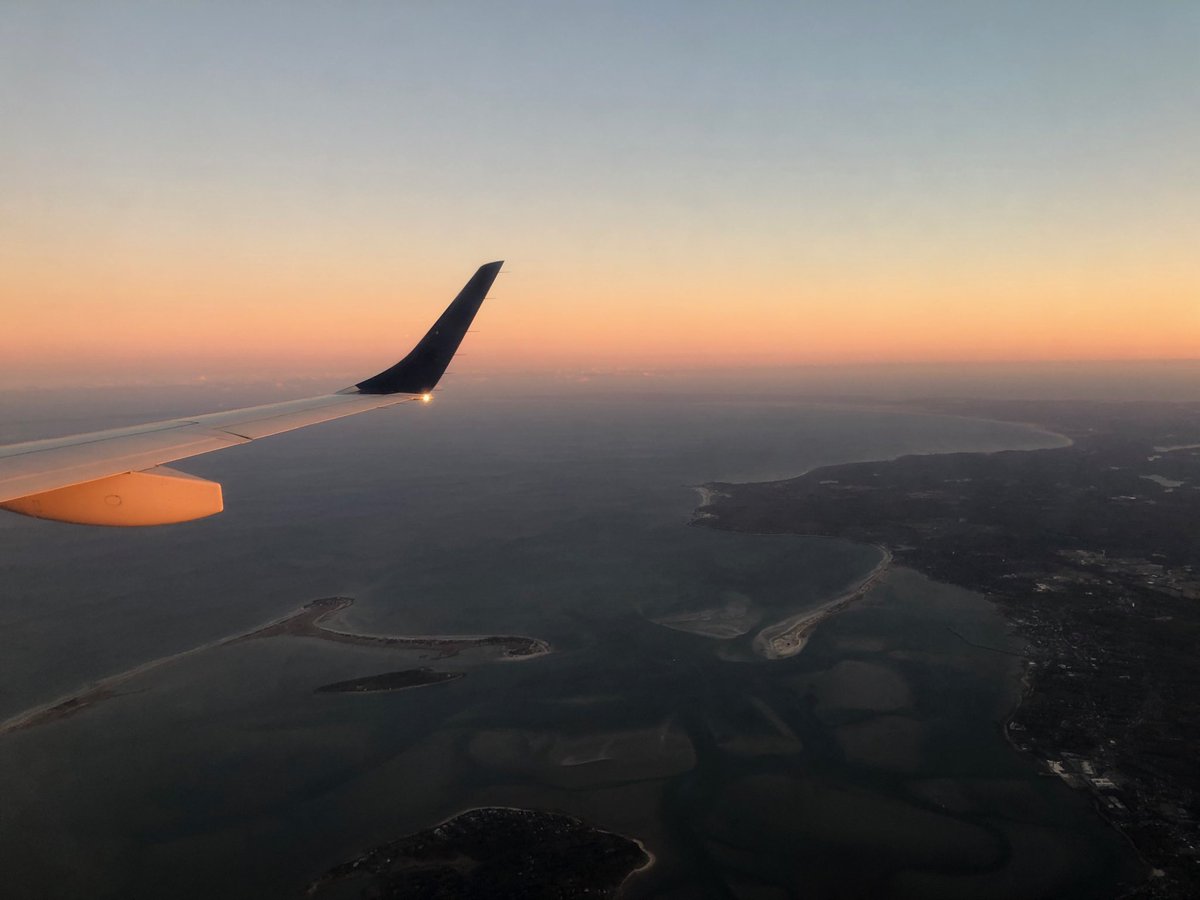 ⁦⁦<a href="/JetBlue/">JetBlue</a>⁩ Bending around the Cape headed for ⁦<a href="/BostonLogan/">Boston Logan International Airport</a>⁩